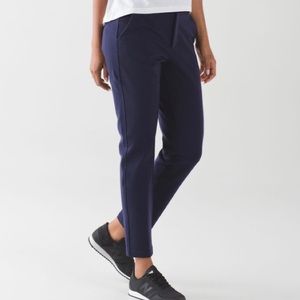 Lululemon City Trek Trouser Pants Sz 6 Indigo Blue